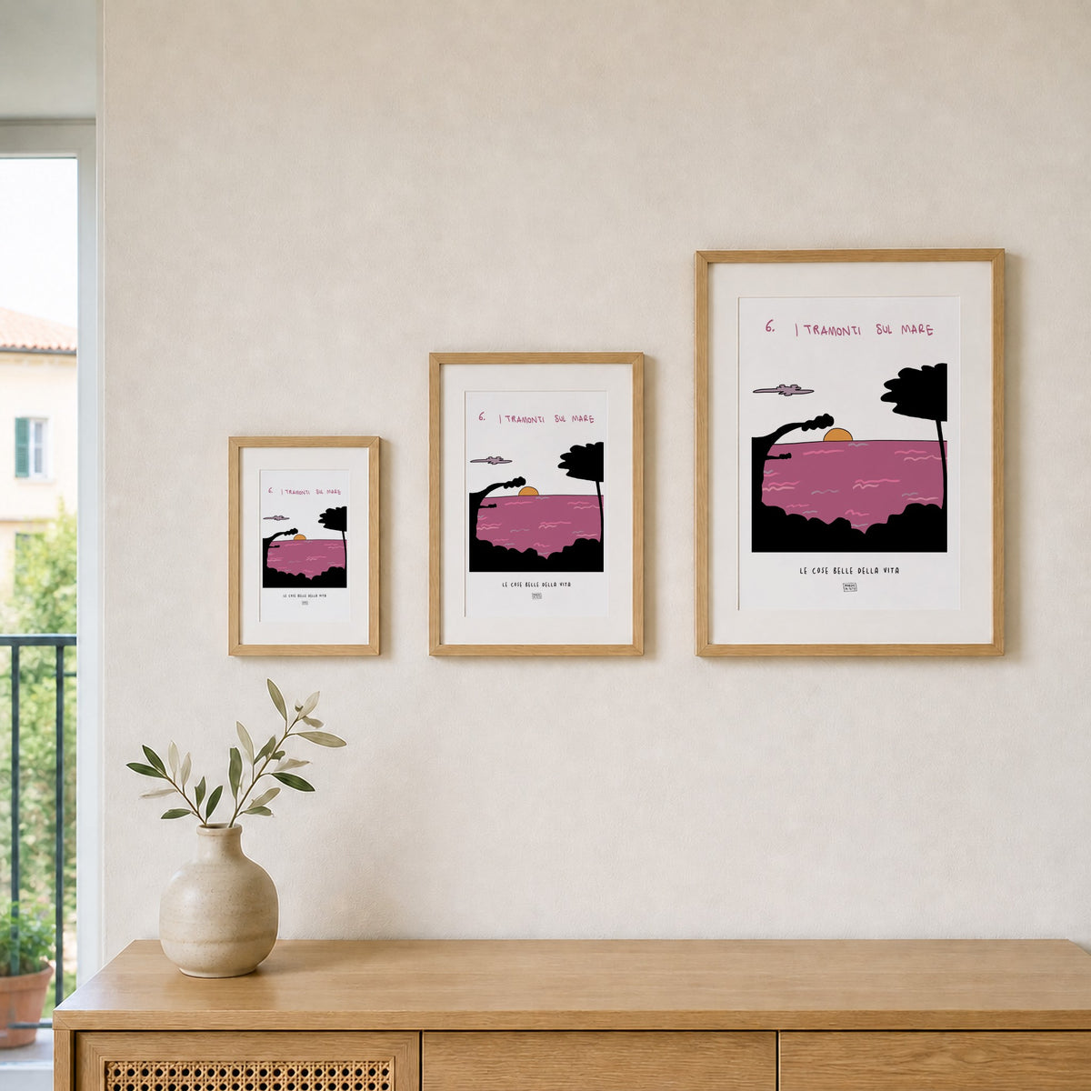 The Beautiful Things in Life - 6. Sunsets over the sea - formats