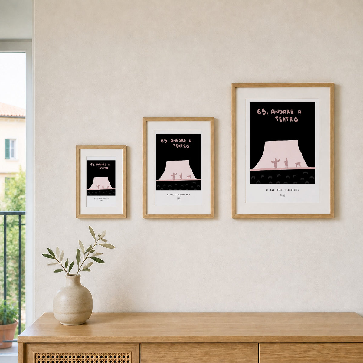 Les Belles Choses de la Vie - 65. Aller au théâtre - formats