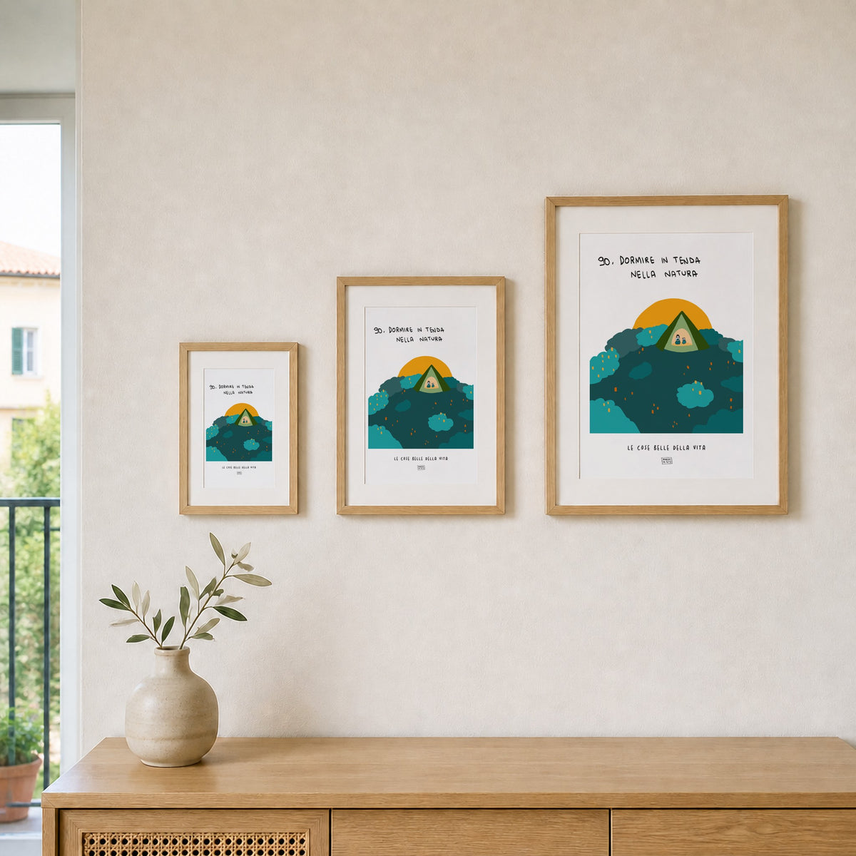 Les Belles Choses de la Vie - 90. Dormir sous une tente dans la nature - formats