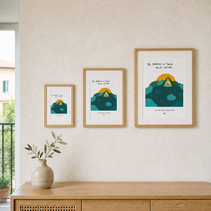 Les Belles Choses de la Vie - 90. Dormir sous une tente dans la nature - formats