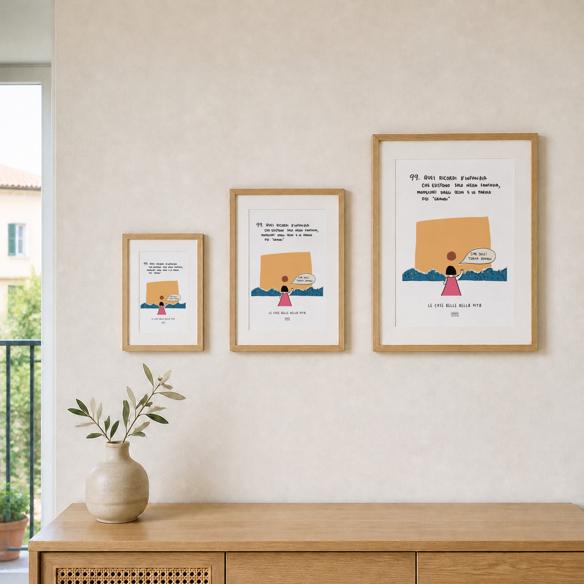 The Beautiful Things in Life - 99. Those childhood memories, existing only in the imagination, shaped by the eyes and words of the "grown-ups" - formats