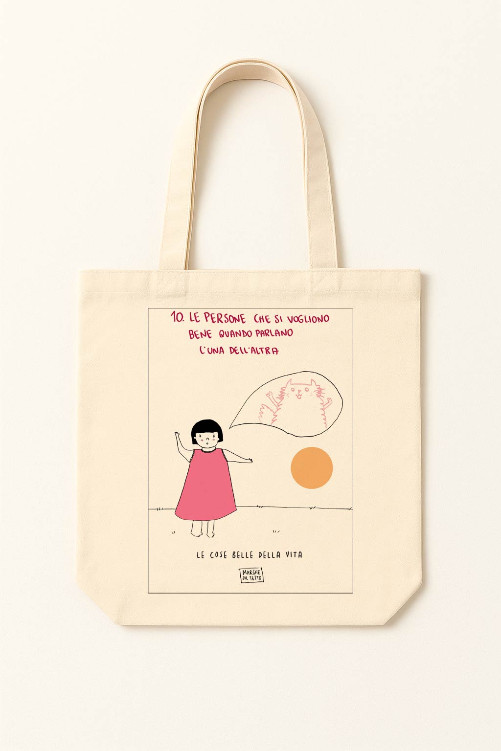The beautiful things in life - 10. People who love each other when they talk about each other - tote bag