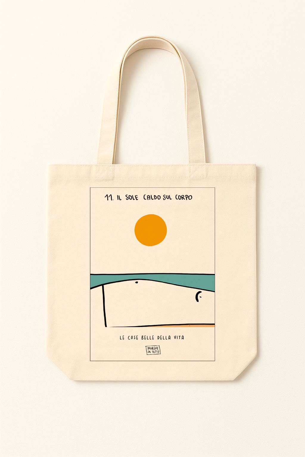 The beautiful things in life - 11. The warm sun on the body - tote bag