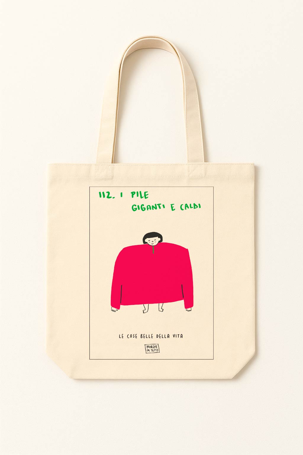 The beautiful things in life - 112. The giant, warm piles - tote bag