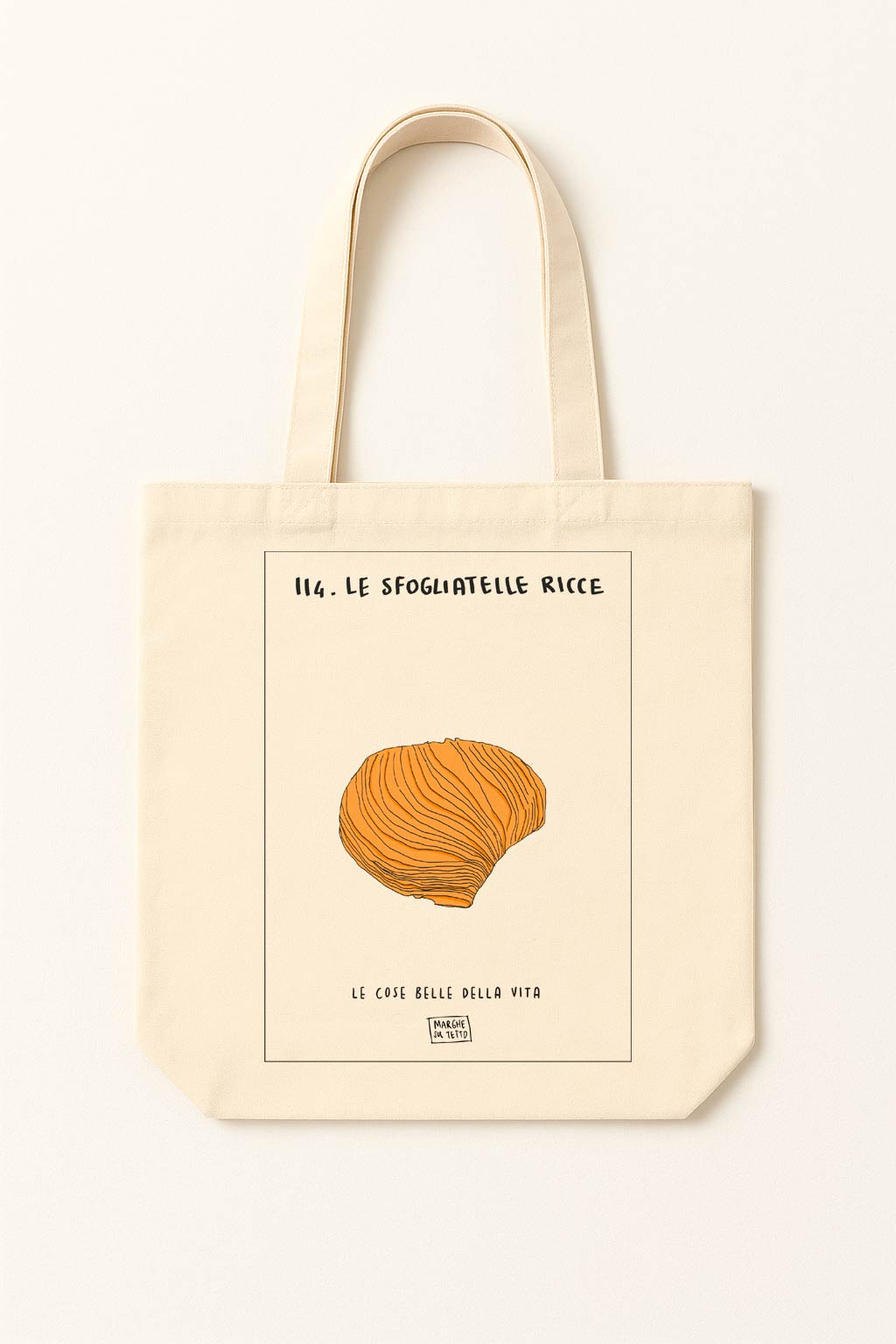 The beautiful things in life - 114. Curly puff pastries - tote bag