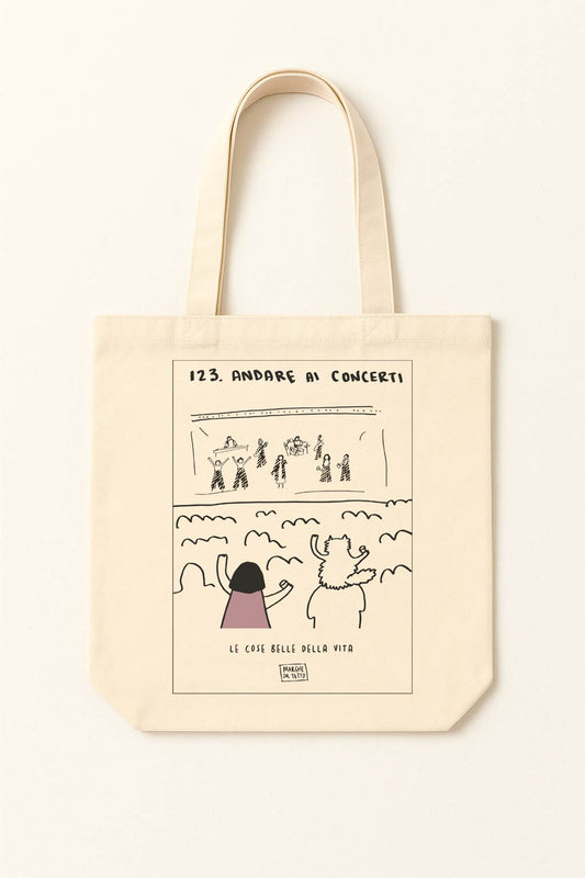 Le cose belle della vita - 123. Andare ai concerti - shopper