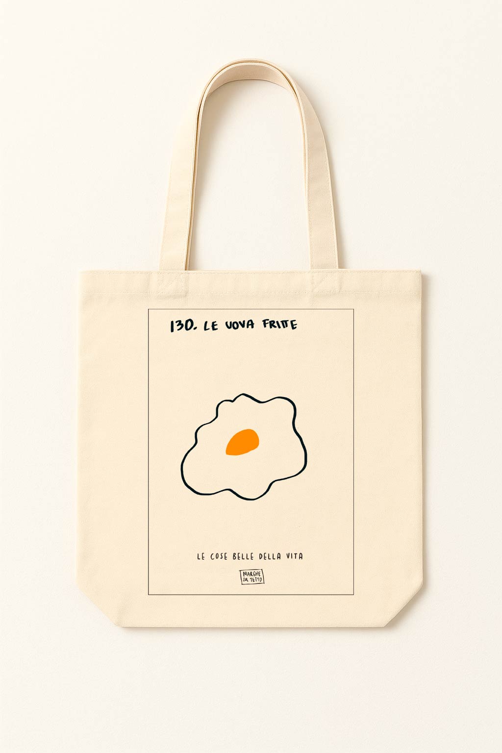 The beautiful things in life - 130. Fried eggs - tote bag
