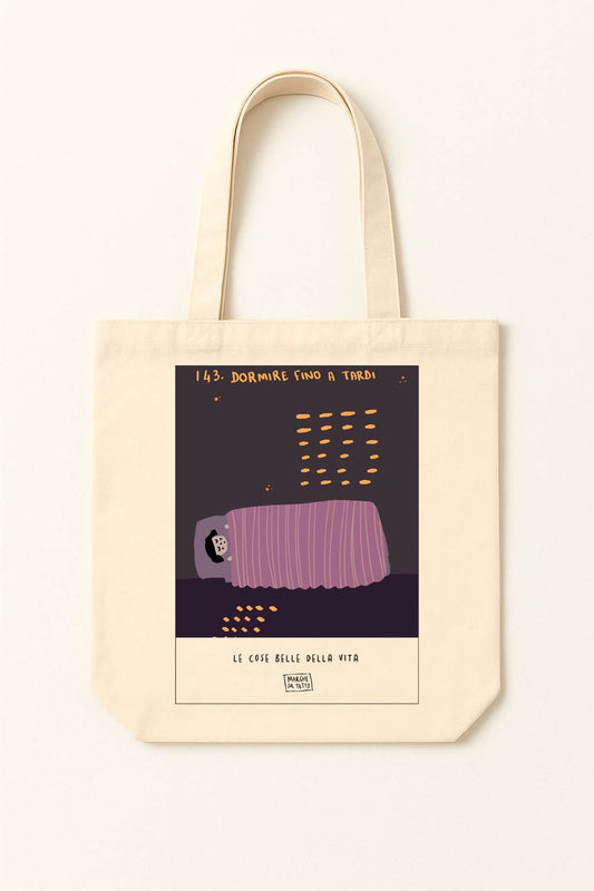Le cose belle della vita - 143. Dormire fino a tardi - shopper