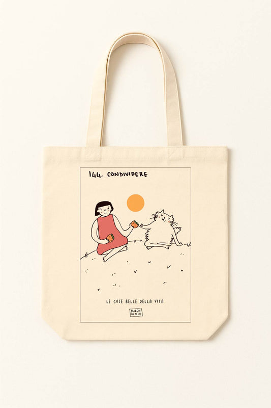 The beautiful things in life - 144. Share - tote bag
