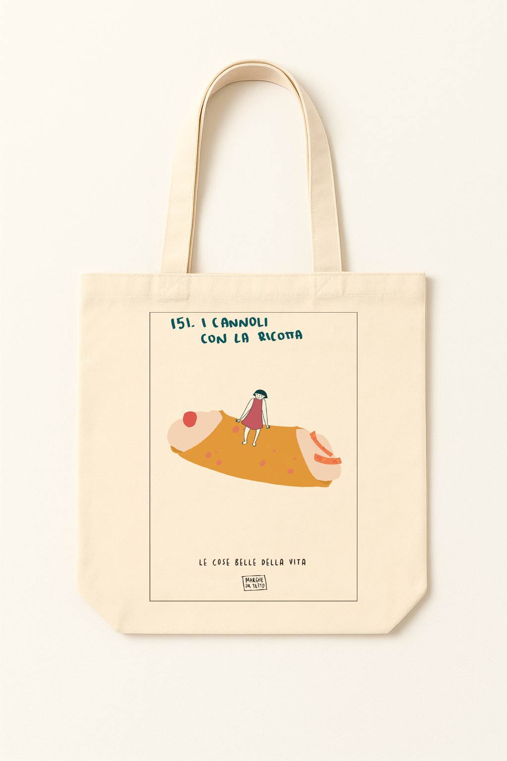 The beautiful things in life - 151. Cannoli with ricotta - tote bag