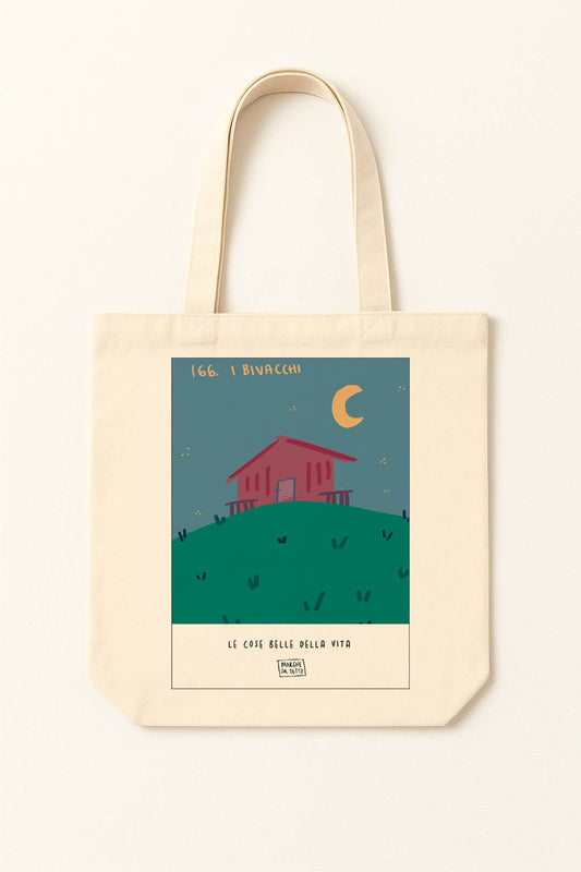 The beautiful things in life - 166. The bivouacs - tote bag