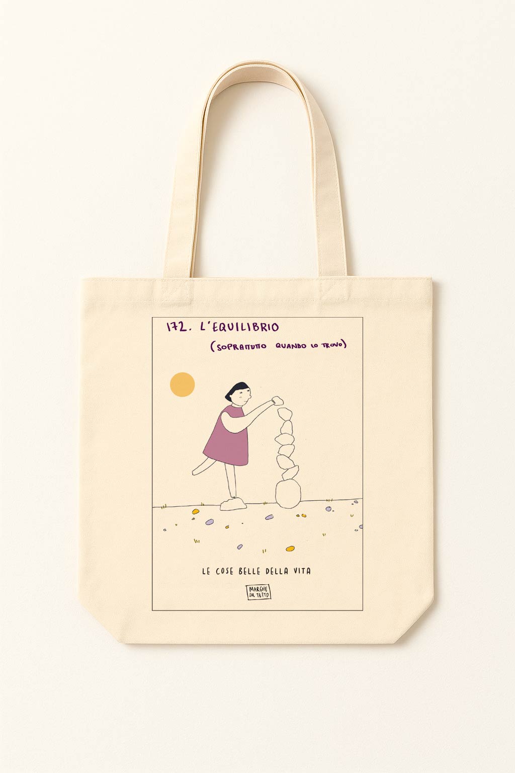 The beautiful things in life - 172. Balance, especially when I find it - tote bag