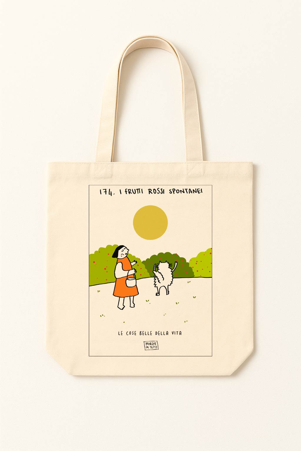 The beautiful things in life - 174. Wild red berries - tote bag