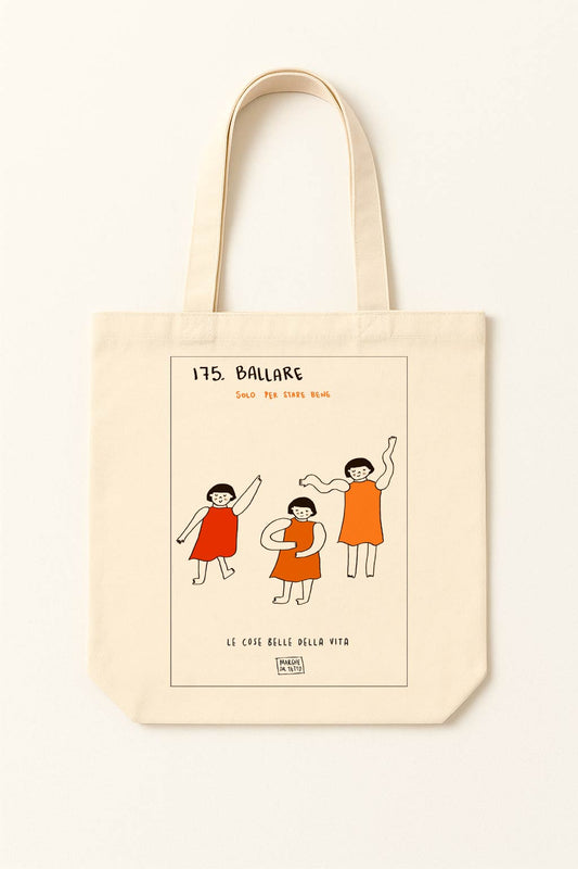 The beautiful things in life - 175. Dancing (just for fun) - tote bag