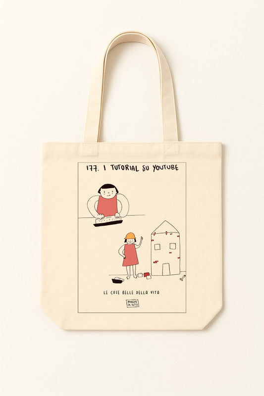 The beautiful things in life - 177. YouTube tutorials - tote bag