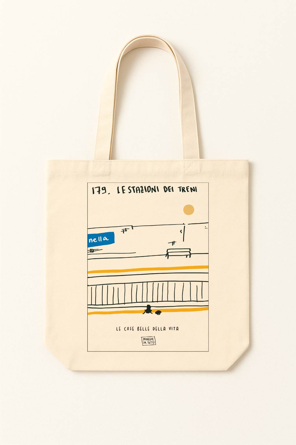 The beautiful things in life - 179. Train stations - tote bag