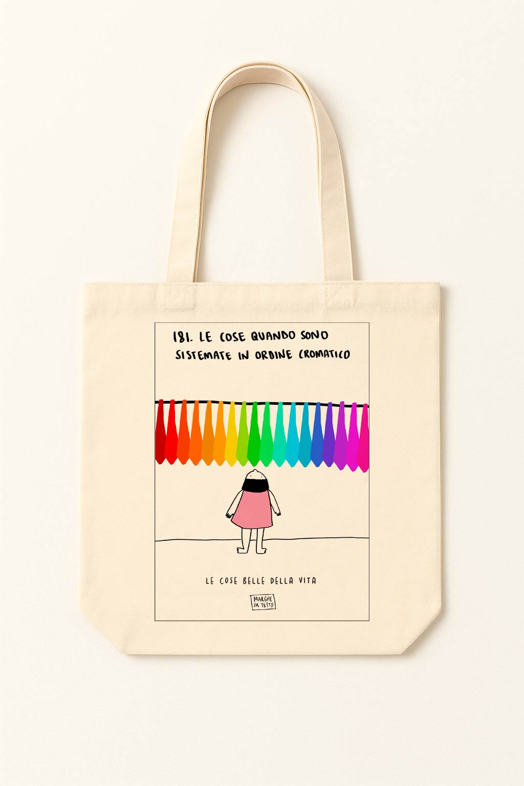 Le cose belle della vita - 181. Le cose quando sono sistemate in ordine di colore - shopper