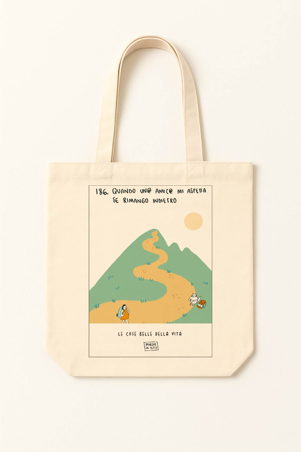 Le cose belle della vita - 186. Quando un@ amic@ mi aspetta se rimango indietro - shopper