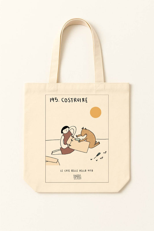 Le cose belle della vita - 195. Costruire - shopper