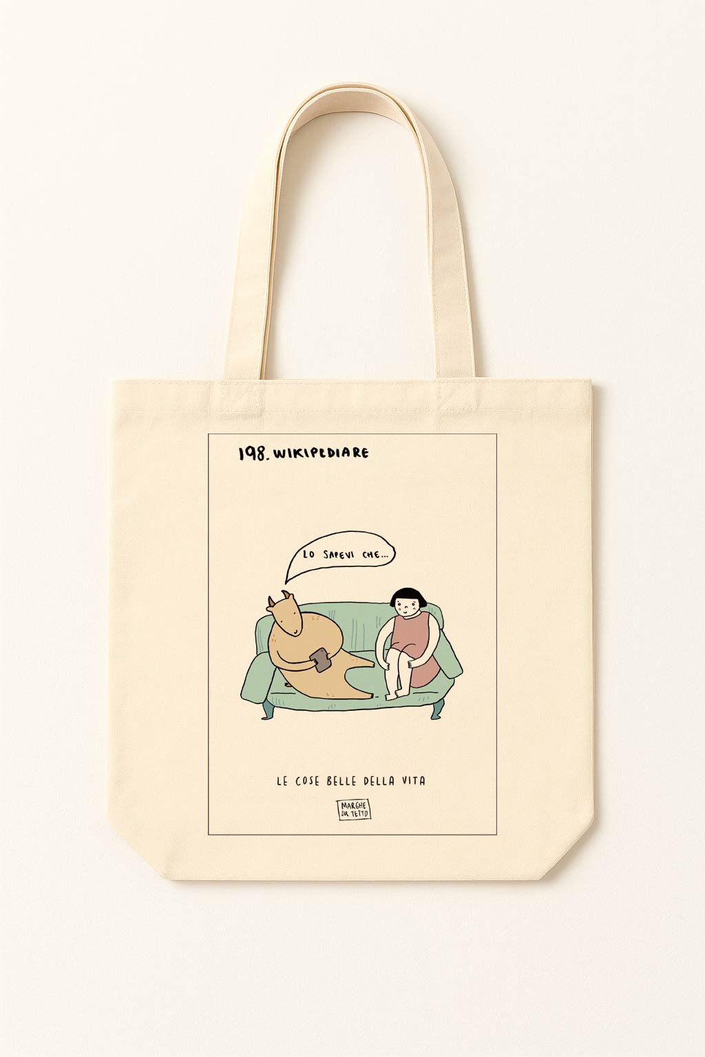 The beautiful things in life - 198. Wikipediare - tote bag