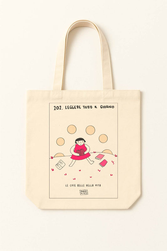 Le cose belle della vita - 202. Leggere tutto il giorno - shopper