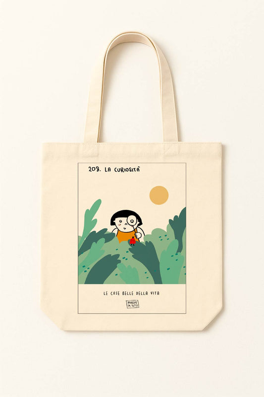 The beautiful things in life - 208. Curiosity - tote bag