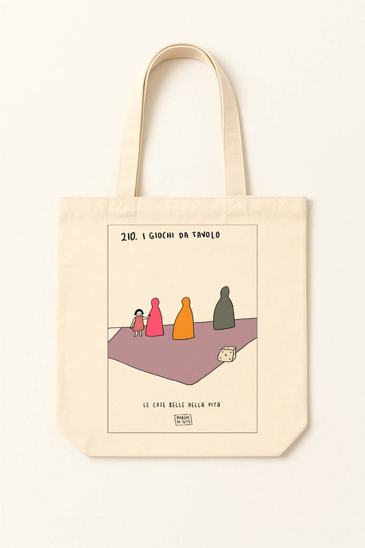 The beautiful things in life - 210. Board games - tote bag