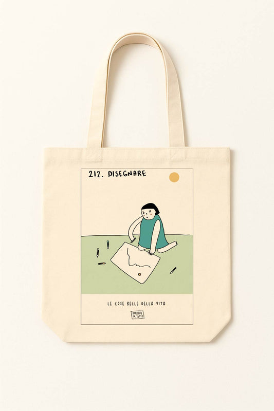 The beautiful things in life - 212. Drawing - tote bag