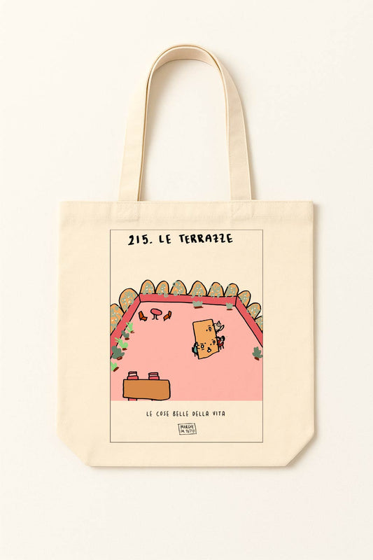 The beautiful things in life - 215. The terraces - tote bag
