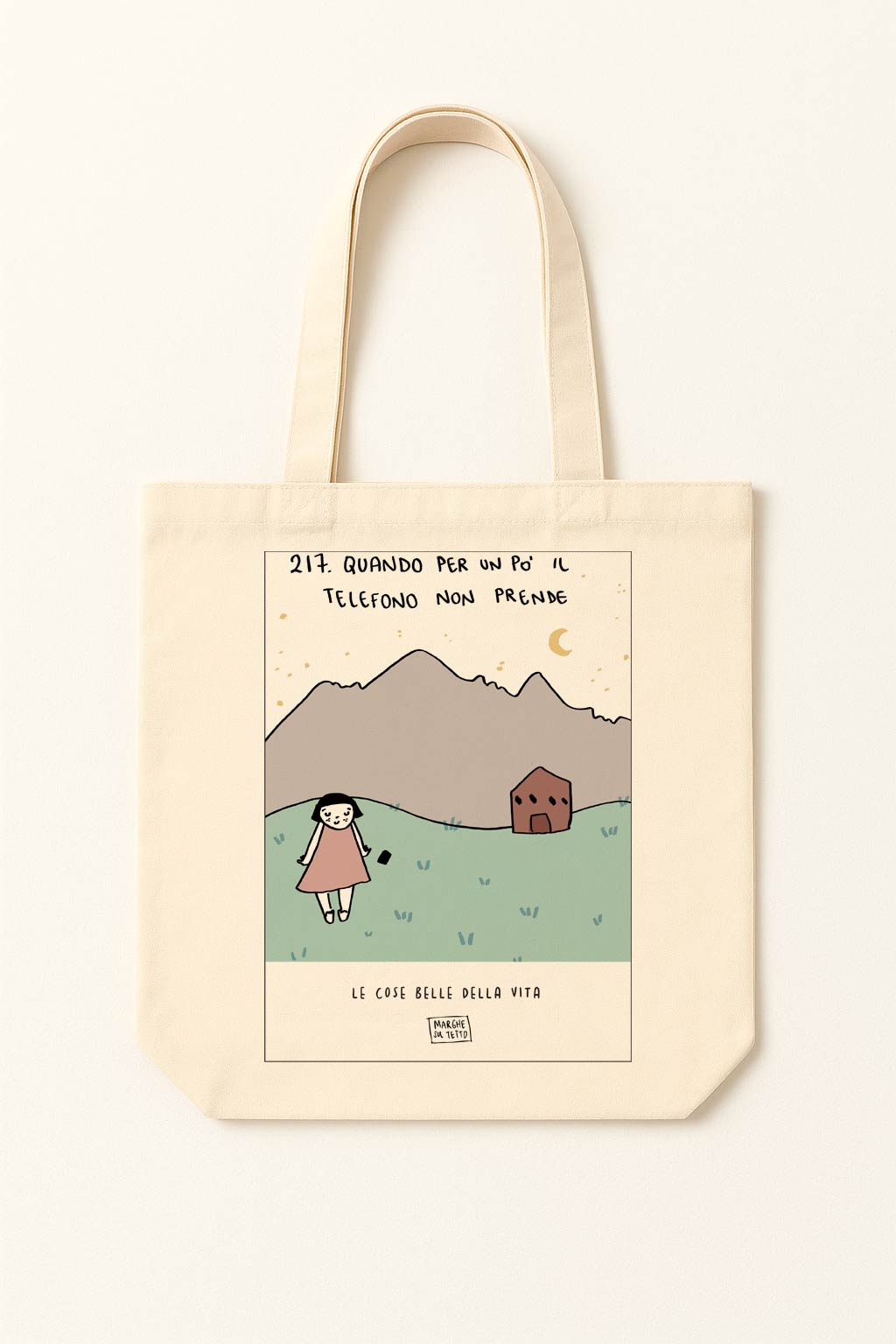 The beautiful things in life - 217. When he doesn't pick up the phone for a while - tote bag