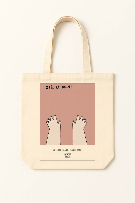 The beautiful things in life - 218. Hands - tote bag