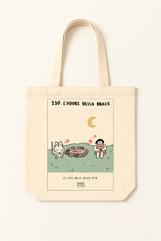 The beautiful things in life - 230. The smell of embers - tote bag