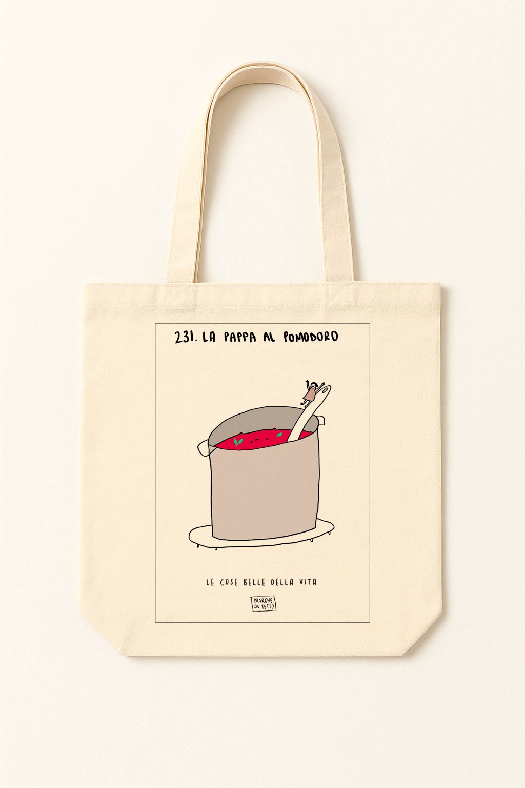 The beautiful things in life - 231. Tomato soup - tote bag