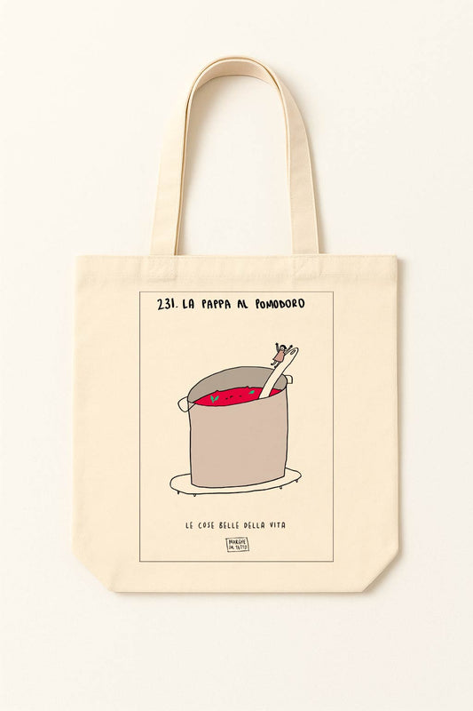 The beautiful things in life - 231. Tomato soup - tote bag