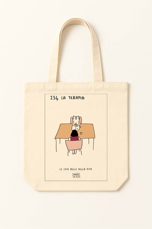 The beautiful things in life - 234. Therapy - tote bag