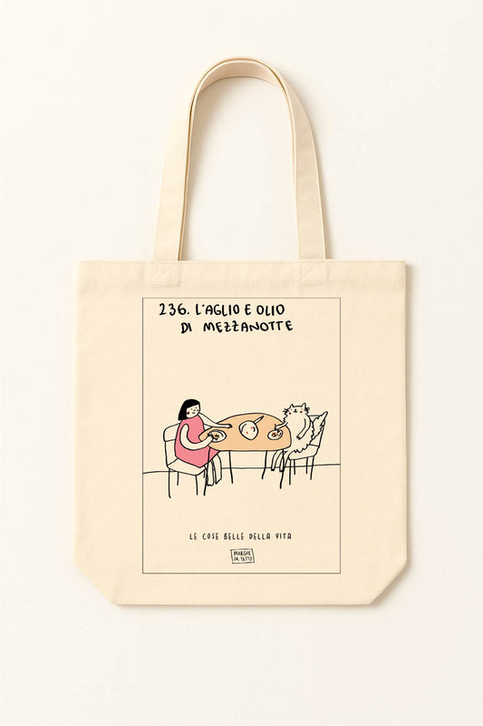 The beautiful things in life - 236. Garlic and midnight oil - tote bag