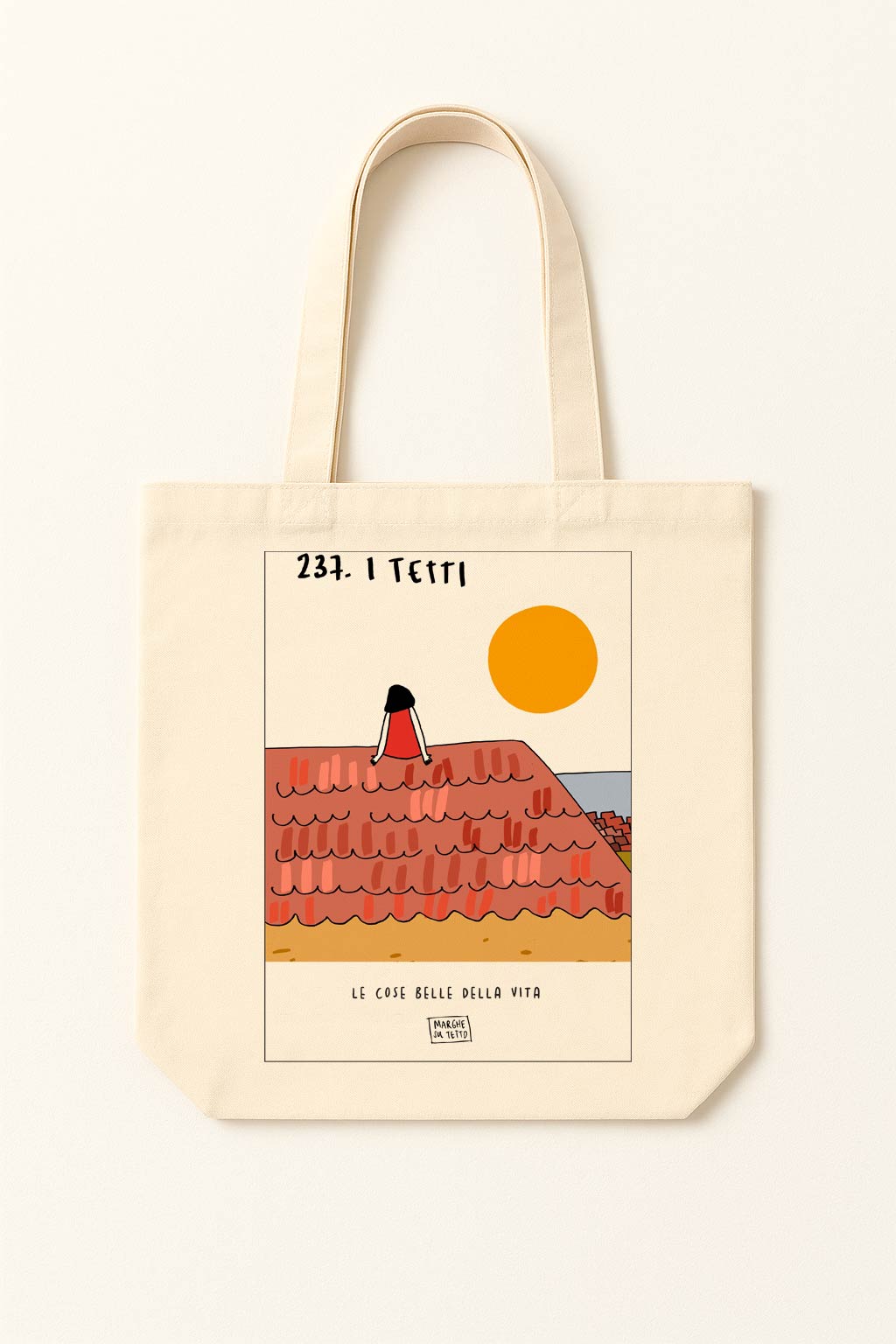 The beautiful things in life - 237. The roofs - tote bag