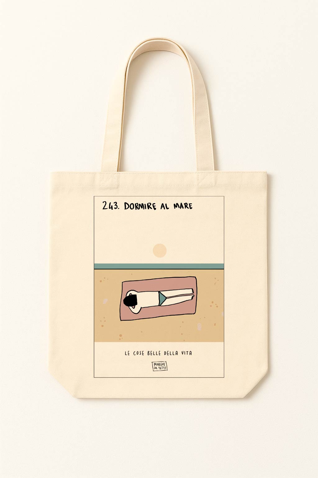 The beautiful things in life - 243. Sleeping by the sea - tote bag