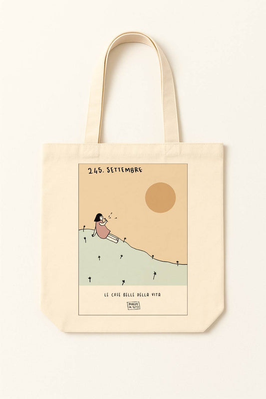 The beautiful things in life - 245. September - tote bag