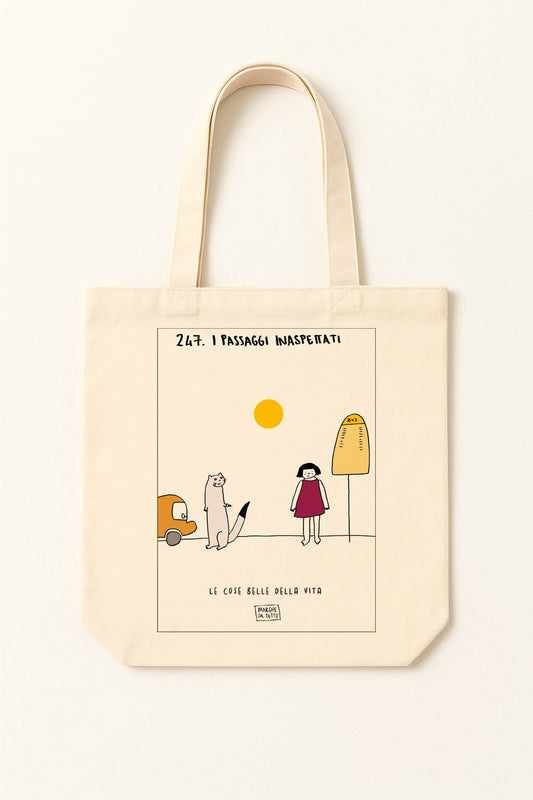 The beautiful things in life - 247. Unexpected turns - tote bag