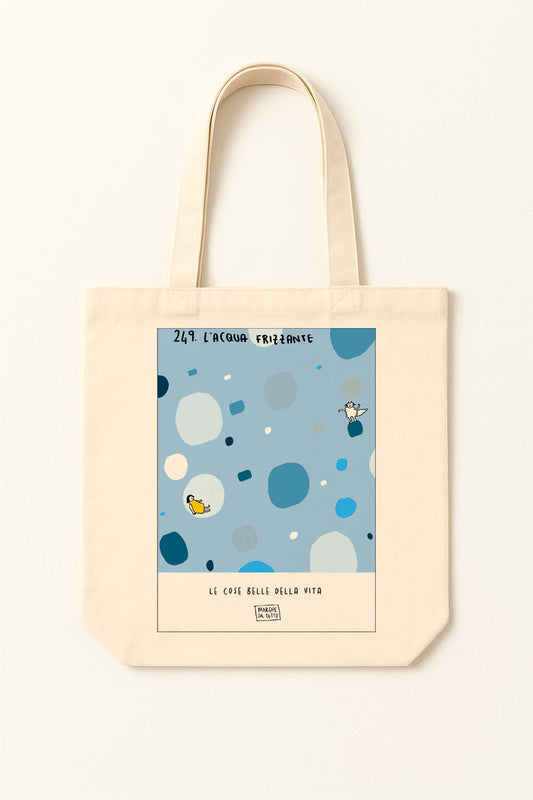 Le cose belle della vita - 249. L'acqua frizzante - shopper