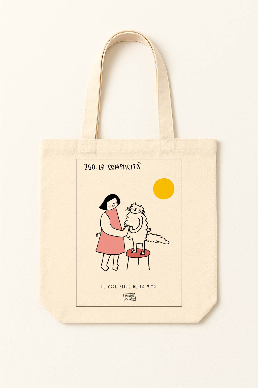 The beautiful things in life - 250. Complicity - tote bag
