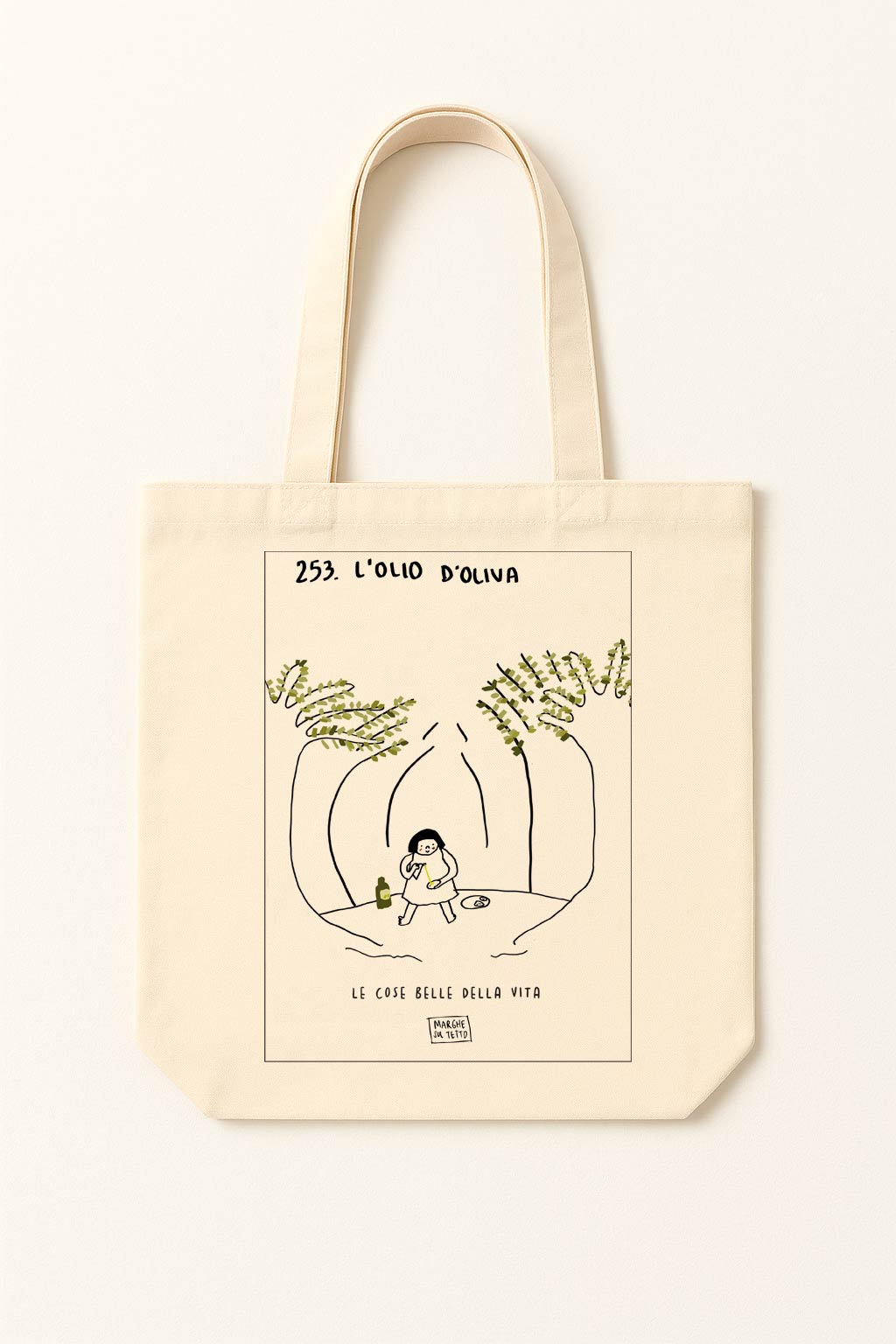 The beautiful things in life - 253. Olive oil - tote bag