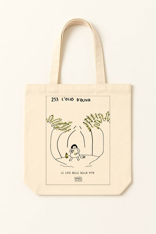 The beautiful things in life - 253. Olive oil - tote bag