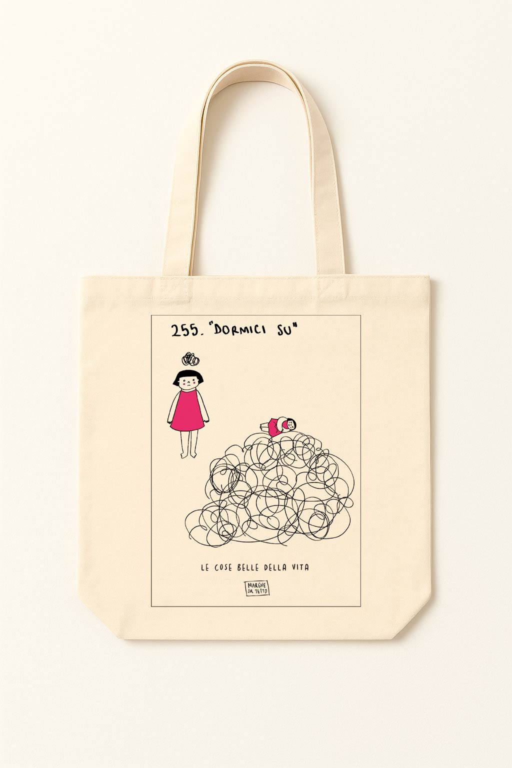 The beautiful things in life - 255. sleep on it - tote bag