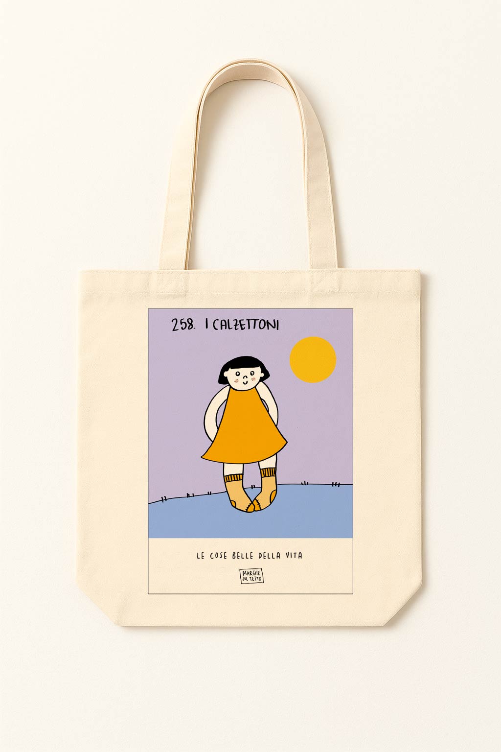 The beautiful things in life - 258. Socks - tote bag