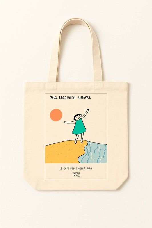 The beautiful things in life - 260. Let yourself go - tote bag