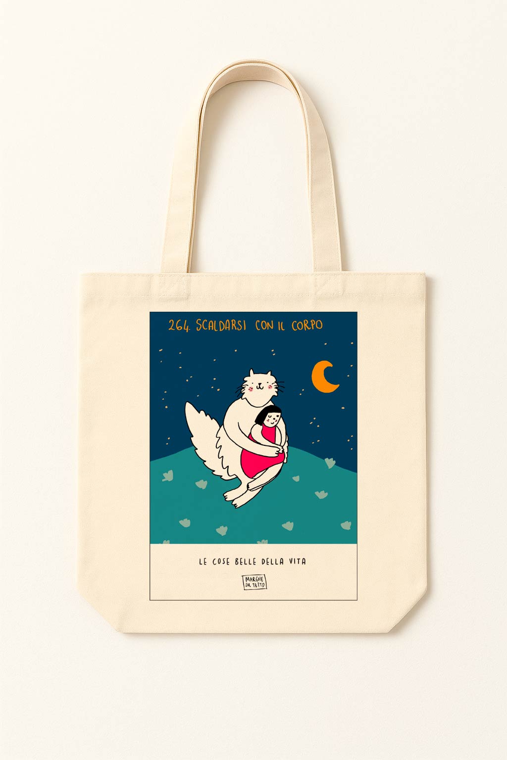 The beautiful things in life - 264. Warm up with your body - tote bag