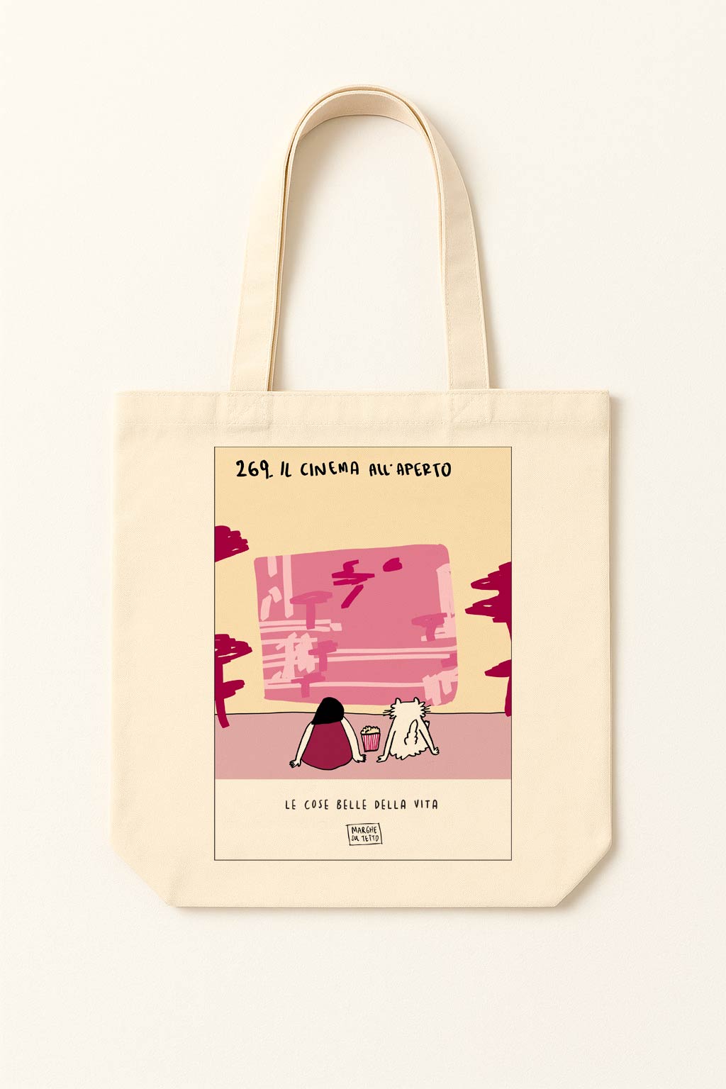 The beautiful things in life - 269. Open-air cinema - tote bag