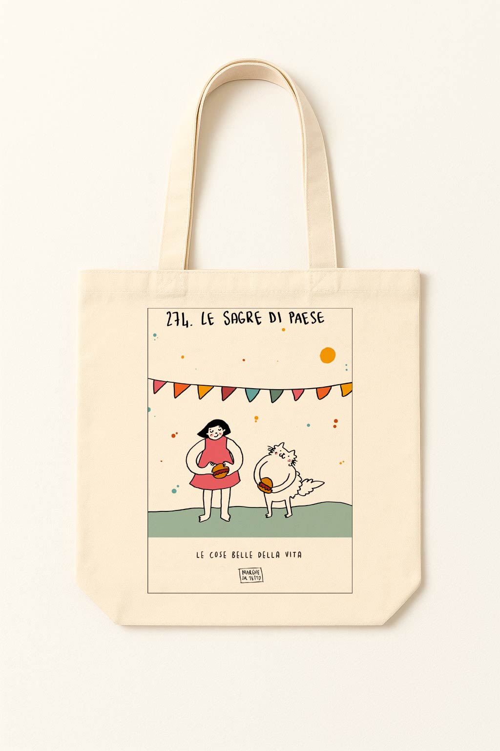 The beautiful things in life - 274. Town festivals - tote bag